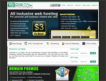 Tablet Screenshot of lilydigital.com